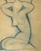 Amedeo Modigliani, Cariatide (mk38)